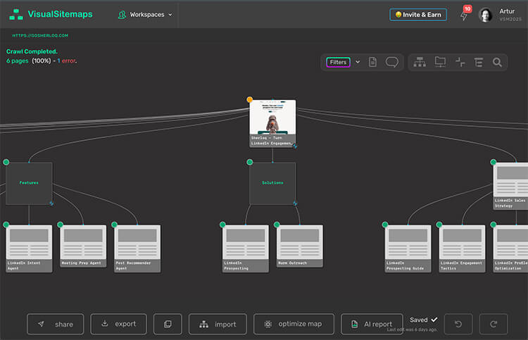 AI-Optimized Sitemap Demo